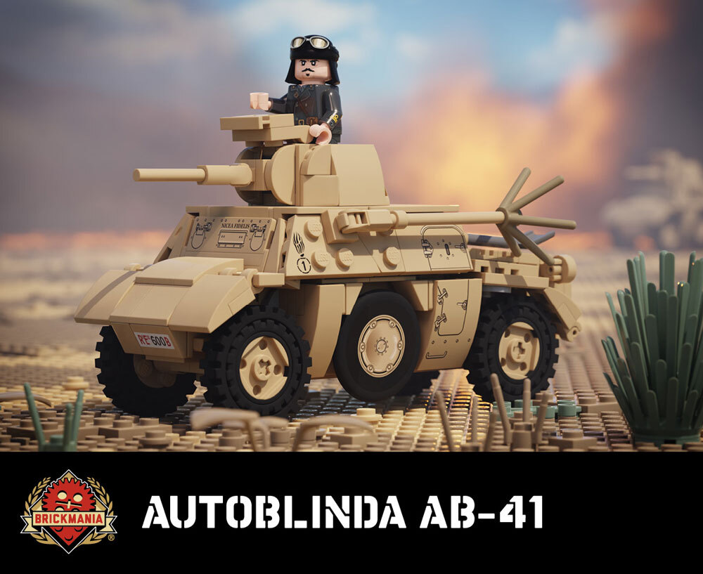 Autoblinda AB 41 - WWII Italian Reconnaissance Vehicle Autoblinda AB 41 - WWII Italian Reconnaissance Vehicle