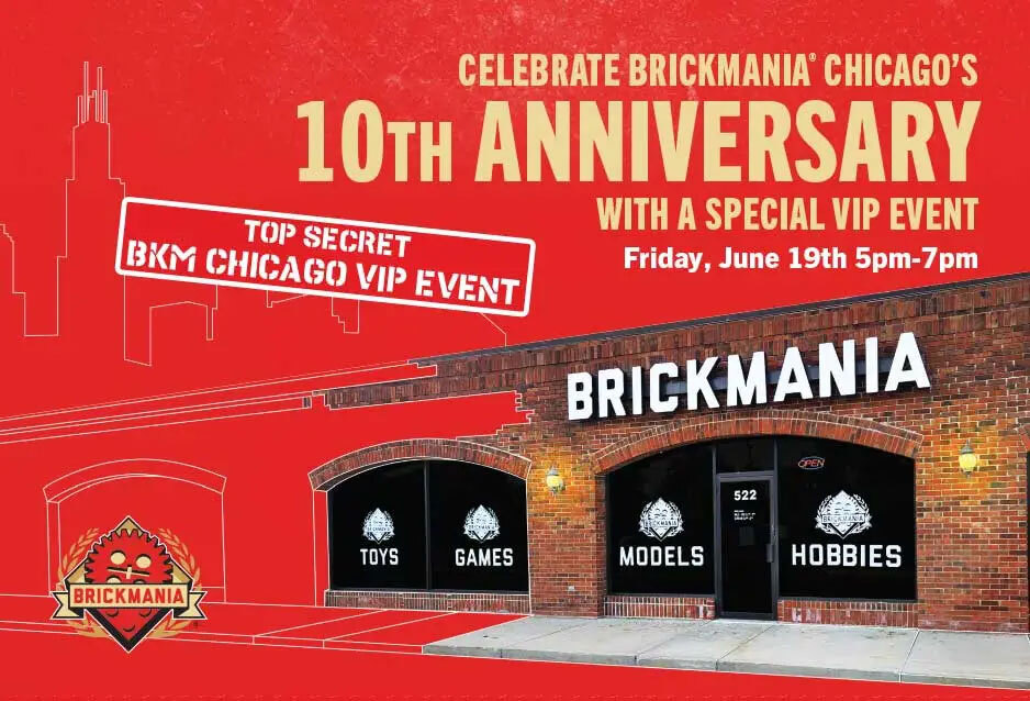 Brickmania Chicago 10th Anniversary & Brickworld Chicago Information