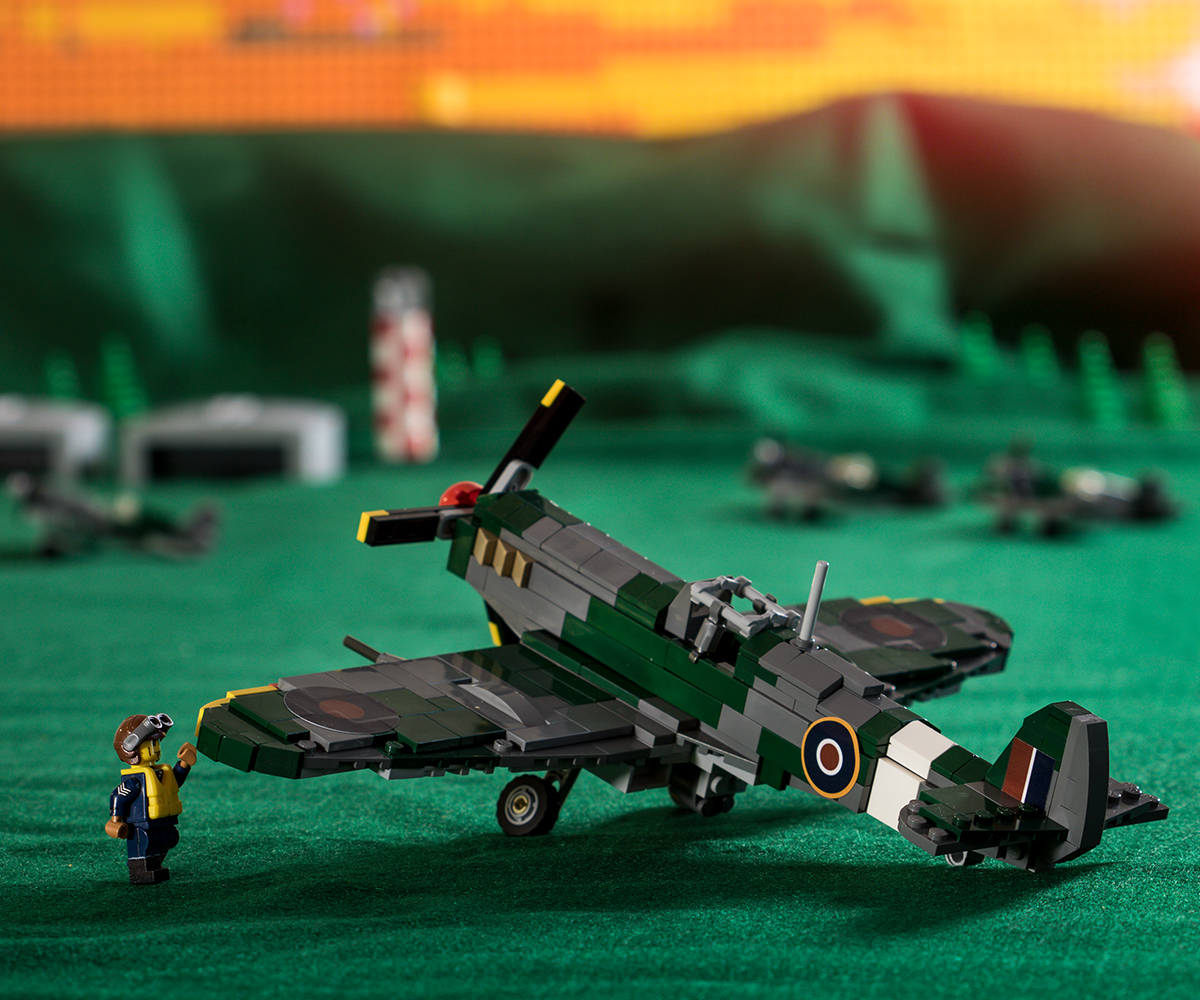 lego spitfire kit