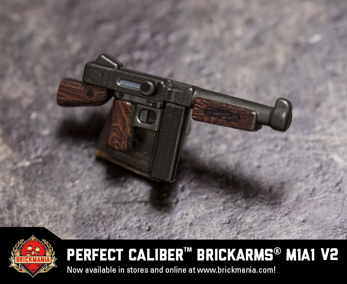 Perfect Caliber&trade; BrickArms&reg; M1A1 V.2 SMG
