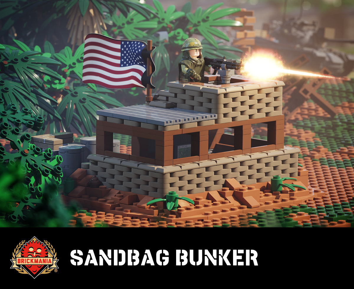 Vietnam War Sandbag Bunker