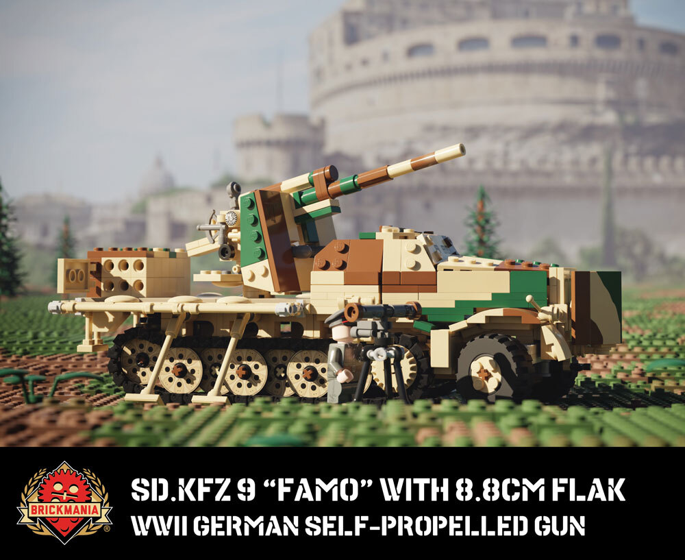 Sd.Kfz 9 "FAMO" with 8.8cm FLAK - FINAL BATCH