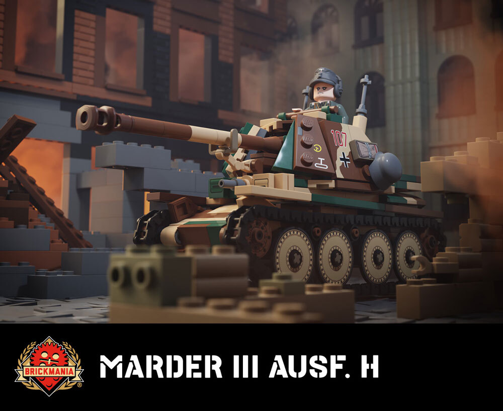 Marder III Ausf. H Sd.Kfz. 138 - WWII German Tank Destroyer