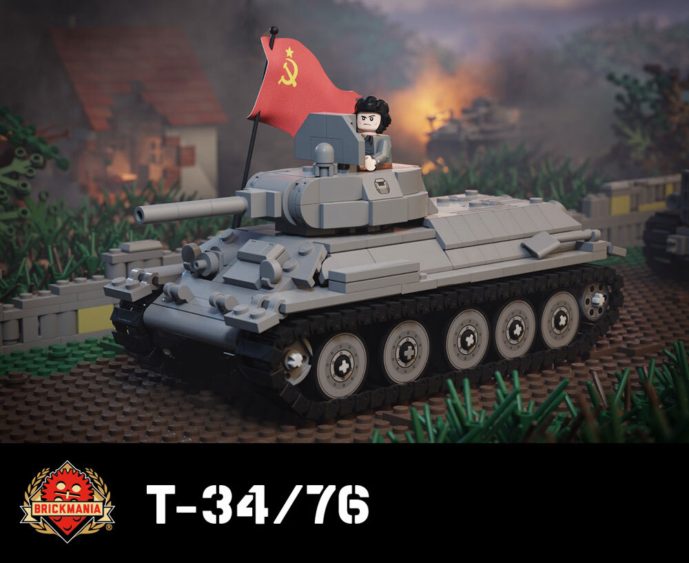T-3476 Model 1941 - WWII Soviet Medium Tank T-3476 Model 1941 - WWII Soviet Medium Tank