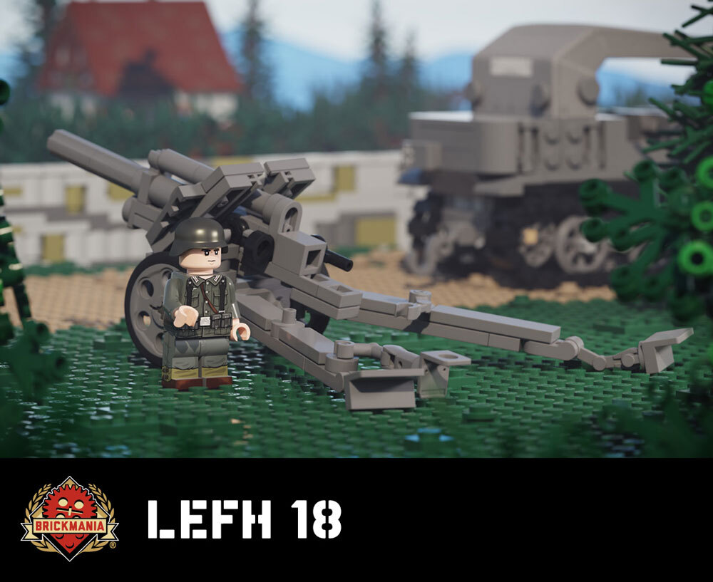 LeFH 18 - WWII German 10.5cm Howitzer LeFH 18 - WWII German 10.5cm Howitzer