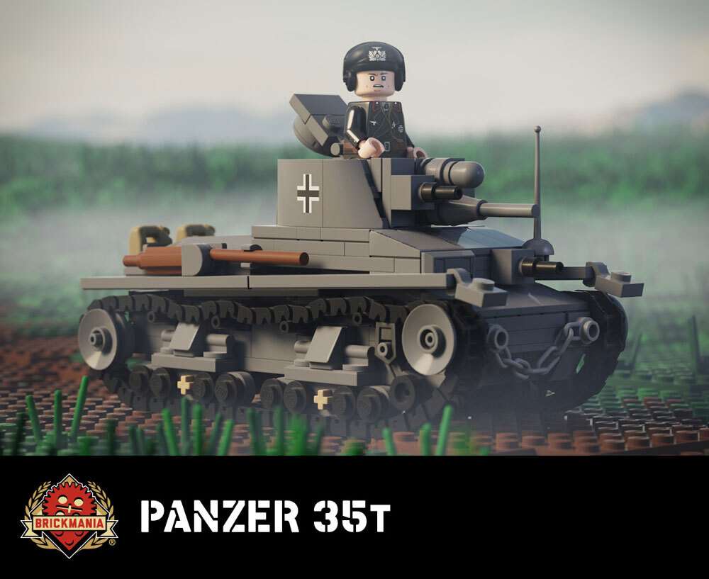 Panzer 35(t) with optional “Way of the Tank" upgrade Panzer 35(t) with optional “Way of the Tank" upgrade