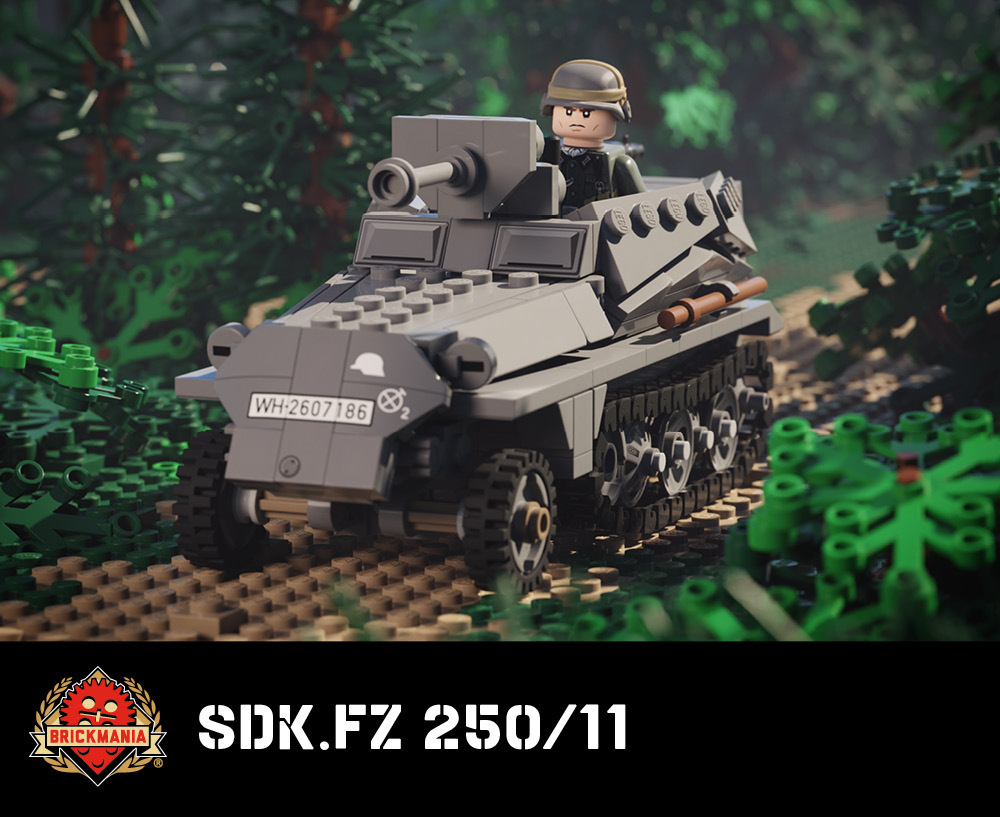 SdKfz 250/11 - WWII German Half-Track