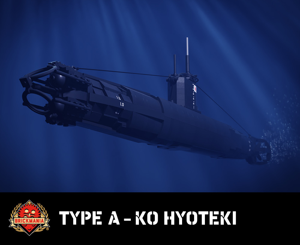 Type A - Ko Hyoteki - WWII Japanese Midget Submarine