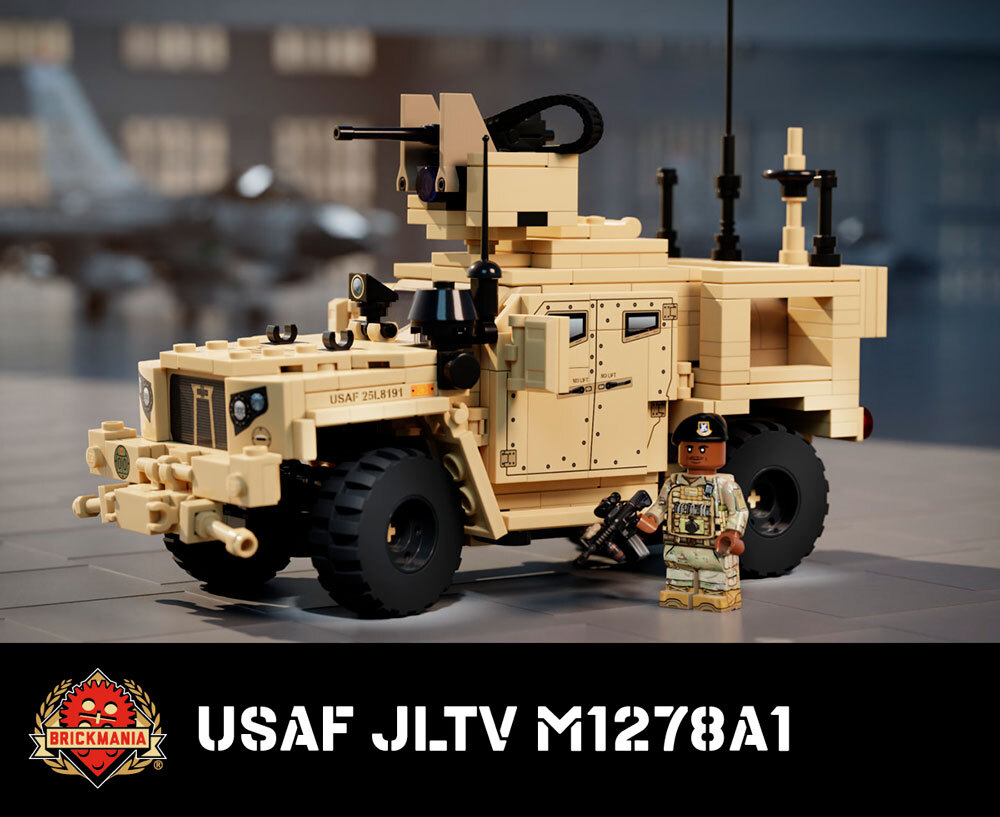 USAF JLTV M1278A1 - Heavy Guns Carrier with CROWS II