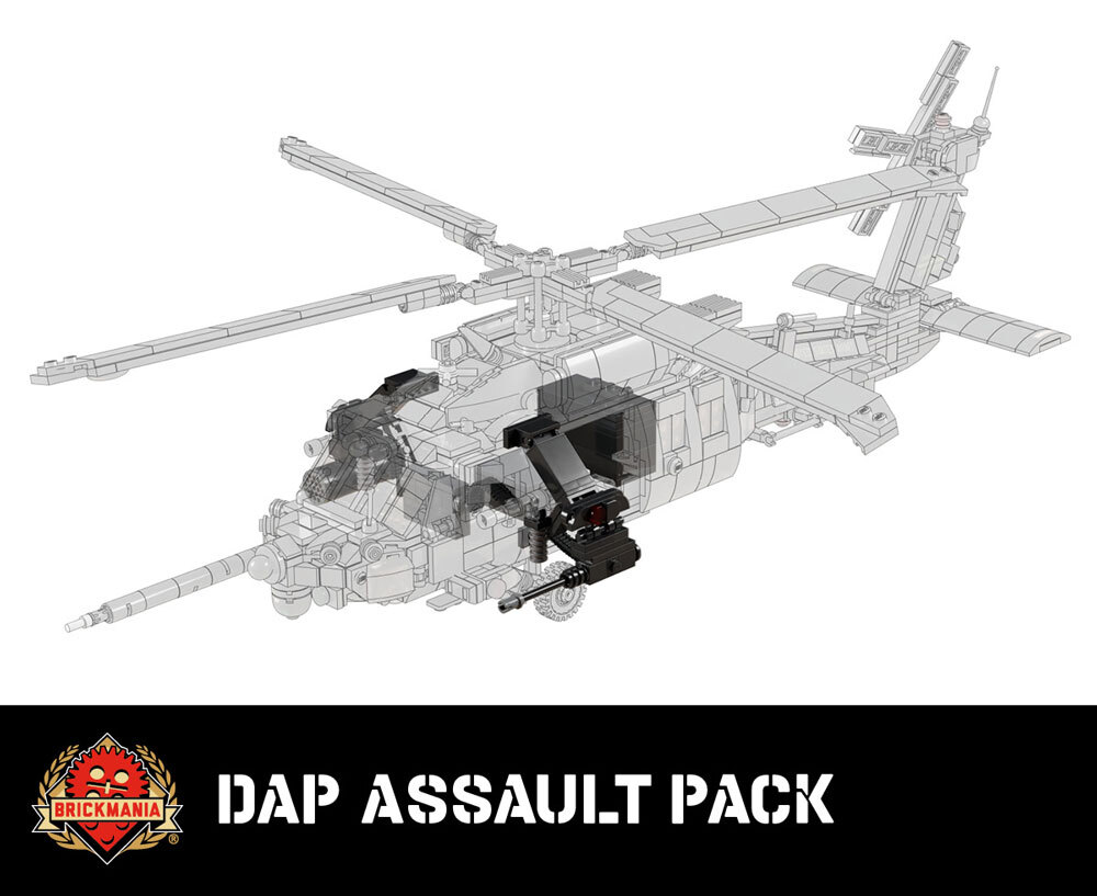 DAP Assault Pack - Heavy Weapons Upgrade for Sikorsky&reg; MH-60M Black Hawk&reg; - Special Operations Multirole Helicopter