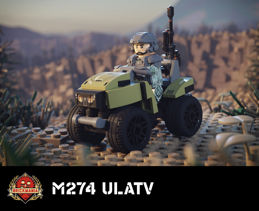 M274 ULATV - Ultra-Light All-Terrain Utility Vehicle with PC XSR Sniper Rifle