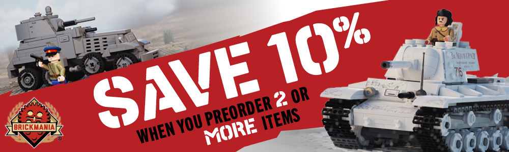 Preorder two or more items and receive&nbsp;10% OFF your preorders!