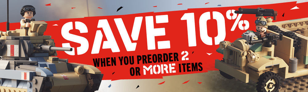 10% Off Preorders of Two Items or More