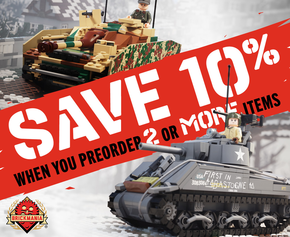 Preorder two or more items and receive 10% OFF your preorders!
