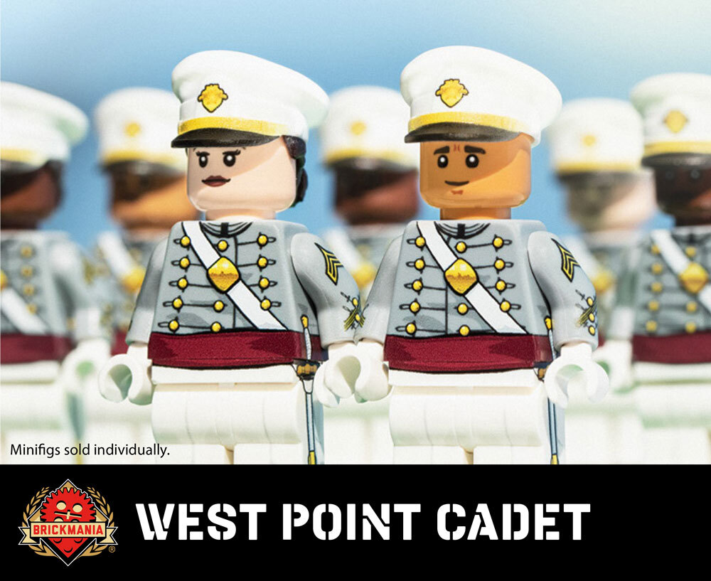 West Point Cadet custom minifig West Point Cadet custom minifig