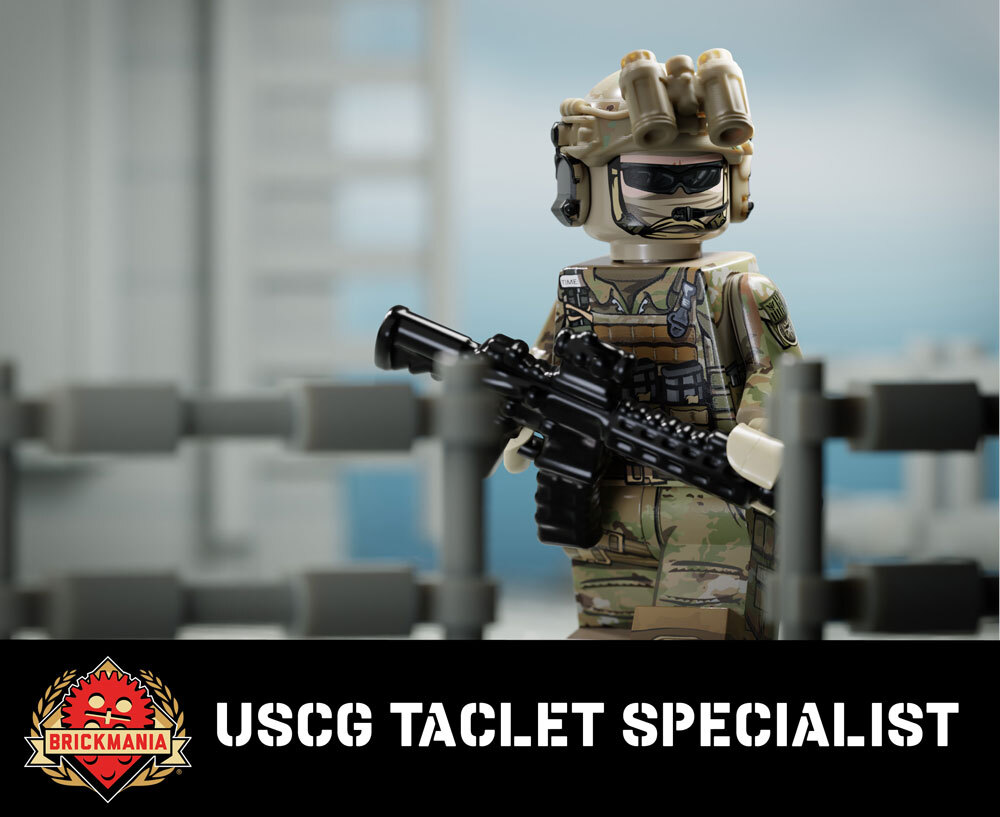 USCG TACLET Specialist custom minifig USCG TACLET Specialist custom minifig