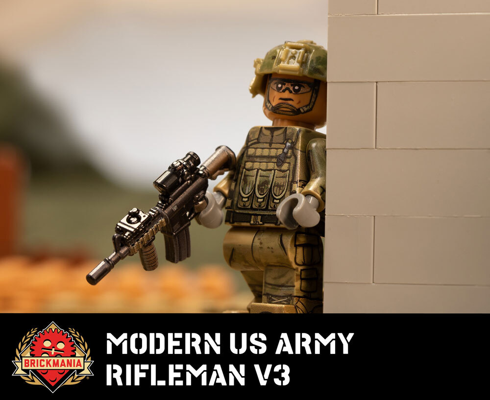 Modern US Army Rifleman V3 100x LN