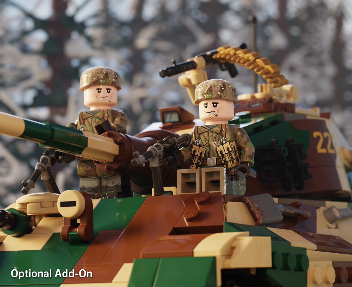 Considering adding optional&nbsp;Battle of the Bulge Fallschirmj&auml;ger custom designed minfigs!