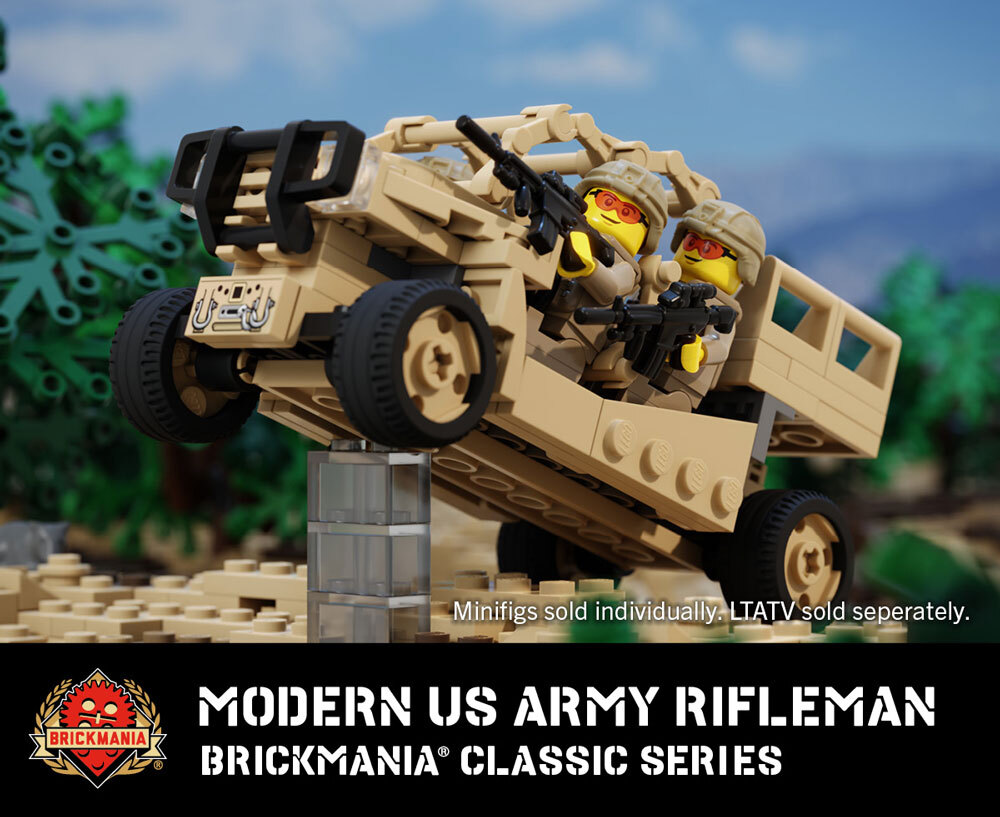 Modern US Army Rifleman - Brickmania Classic Series Modern US Army Rifleman - Brickmania Classic Series