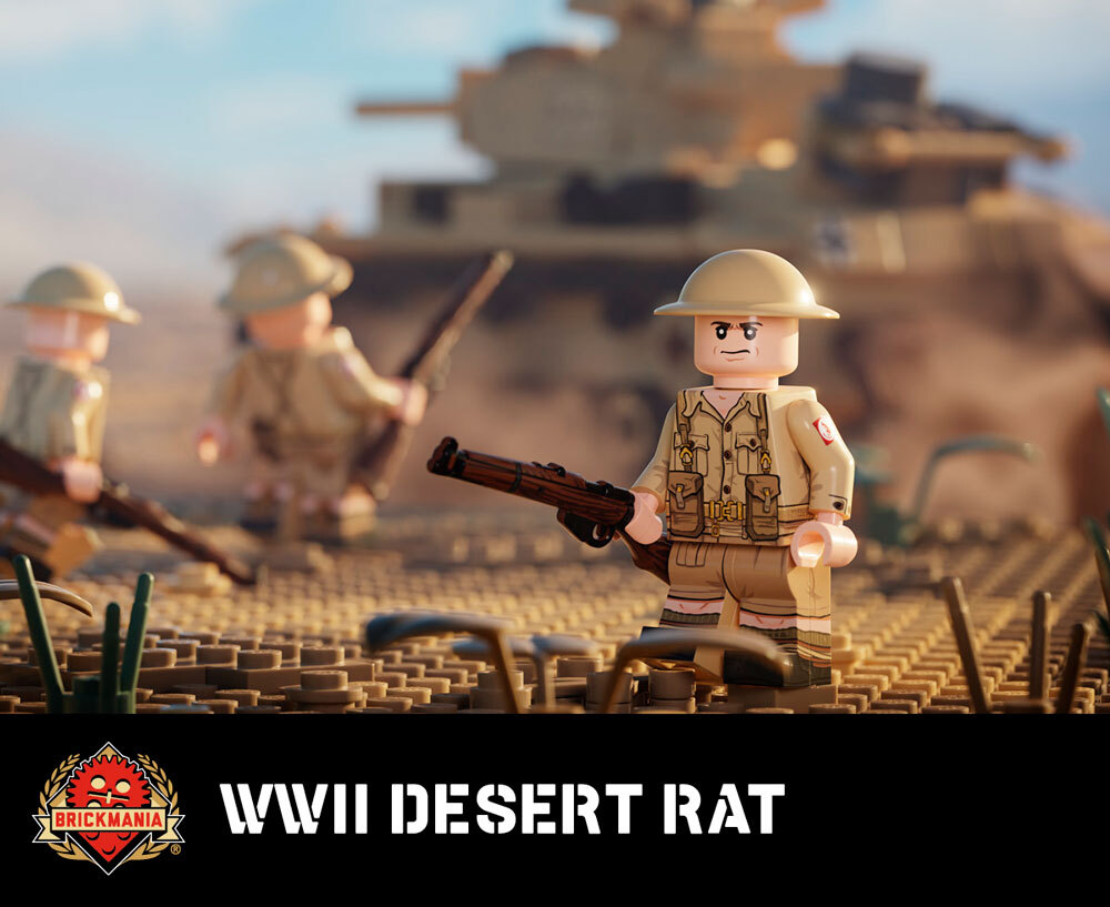 WWII Desert Rat with Perfect Caliber&trade; BrickArms&reg; SMLE