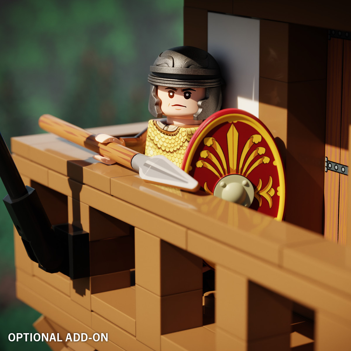 Special add-on: Add up to five Roman Auxilia Soldiers with your Limes Watchtower! Special add-on: Add up to five Roman Auxilia Soldiers with your Limes Watchtower!
