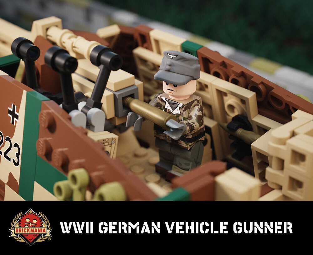WWII German Vehicle Gunner