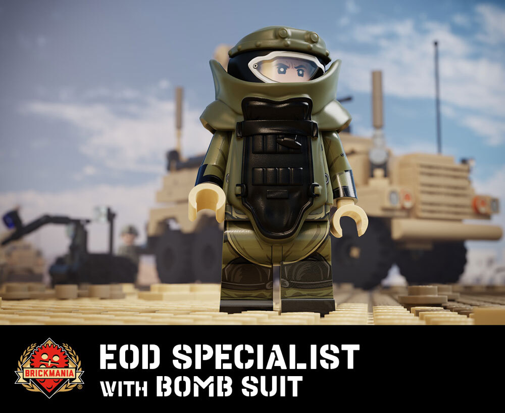 EOD Specialist with Bomb Suit 
