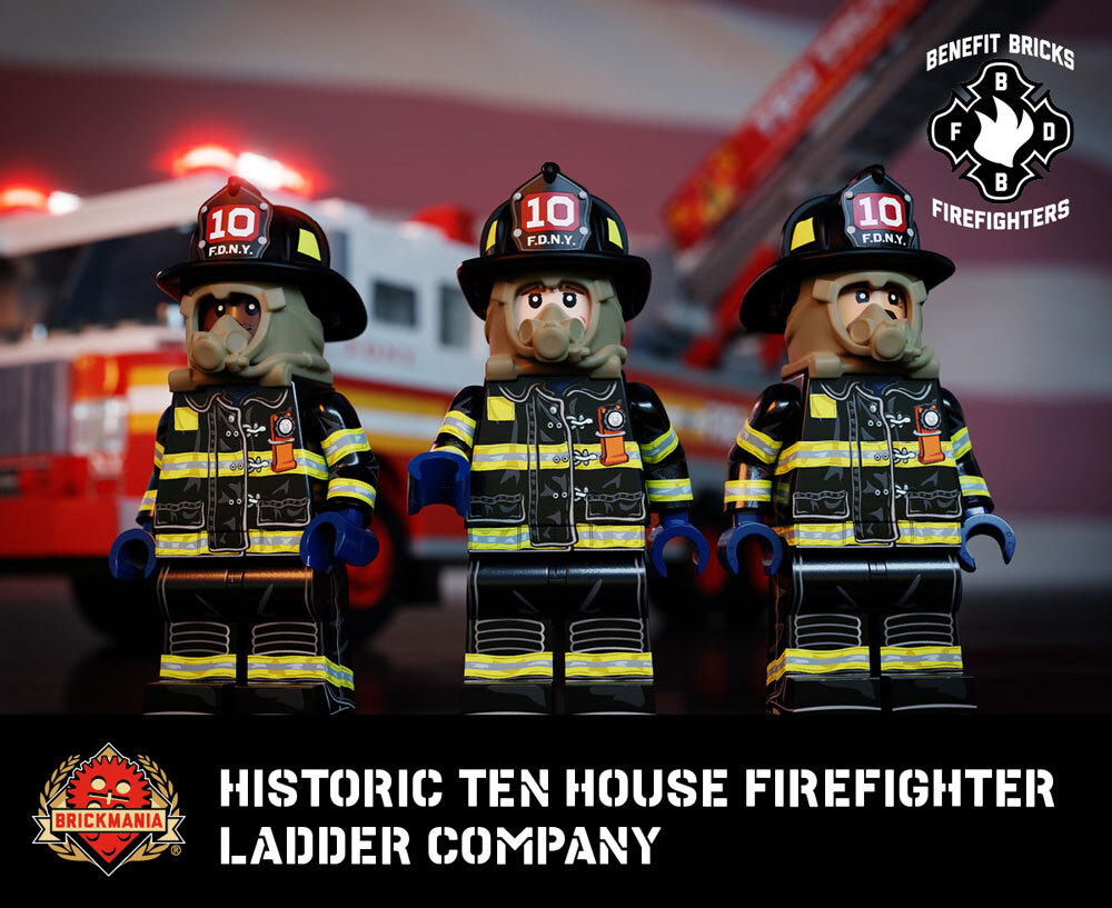 Historic Ten House Firefighter - Ladder Company Historic Ten House Firefighter - Ladder Company