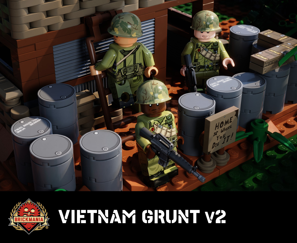 Vietnam Grunt V2 custom minifig