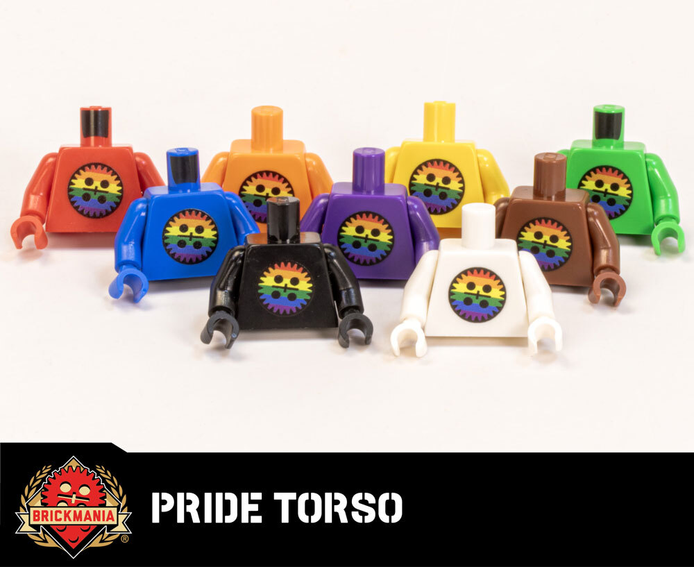 Pride Gear Minifig Torso