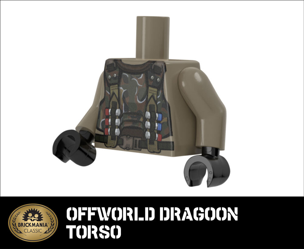 Offworld Dragoon Torso - Brickmania Classic Series