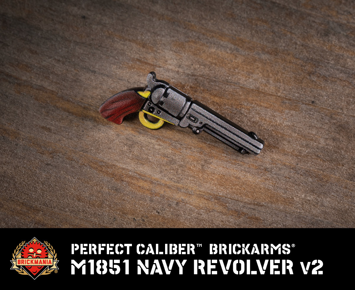 Perfect Caliber&trade; BrickArms&reg; M1851 Navy Revolver V.2